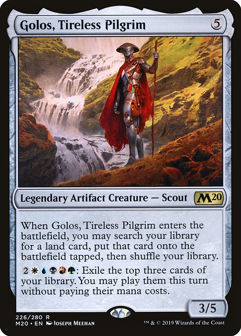 M20: Golos, Tireless Pilgrim (Foil)