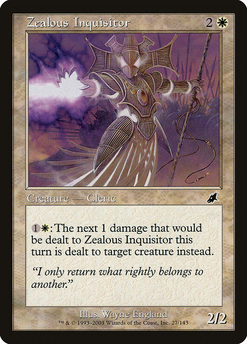 SCG: Zealous Inquisitor