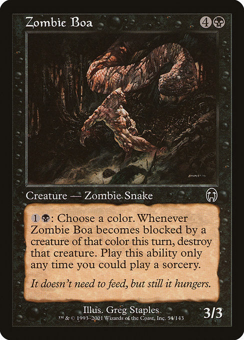 APC: Zombie Boa