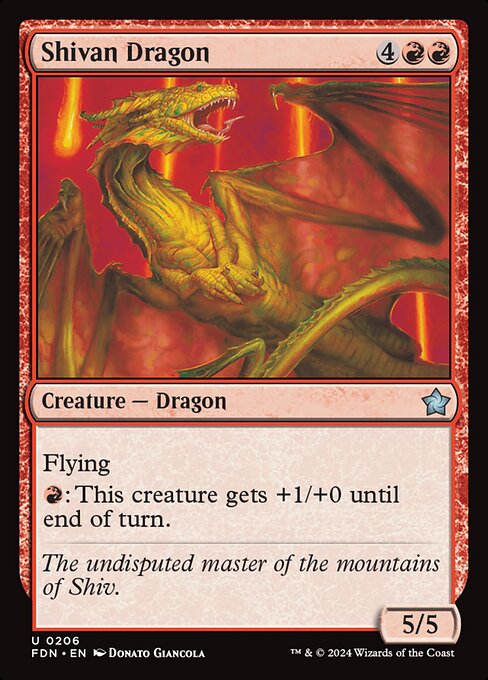FDN: Shivan Dragon
