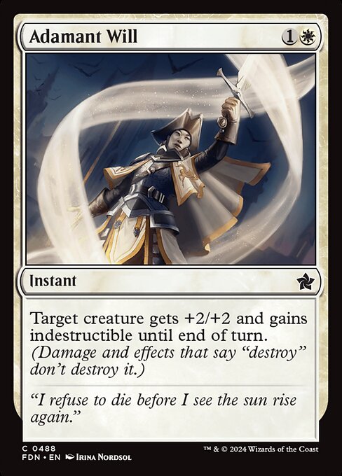 FDN: Adamant Will