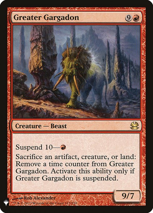 PLST: Greater Gargadon