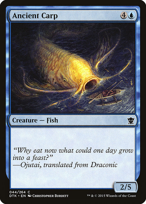 DTK: Ancient Carp