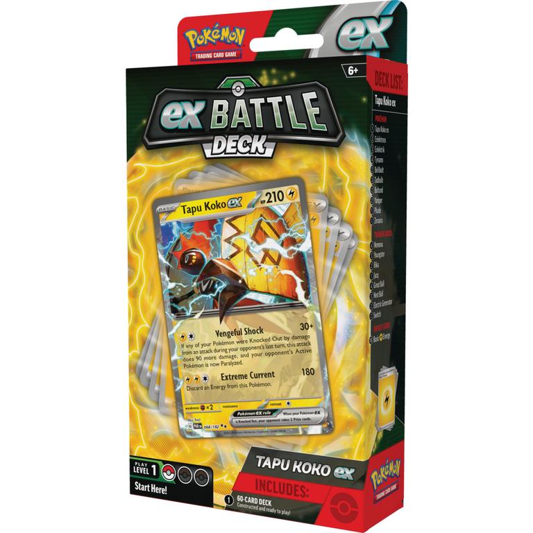 Pokmeon ex Battle Deck: Tapu Koko vs Iron Leaves