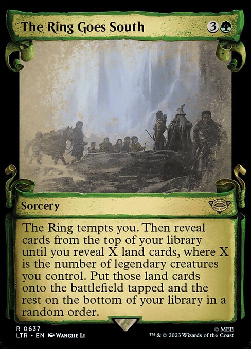 LTR: The Ring Goes South (Showcase Scrolls) (Foil)