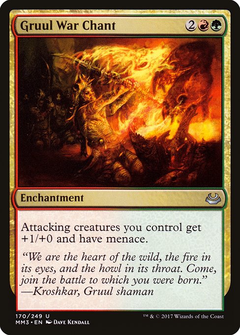 MM3: Gruul War Chant (Foil)