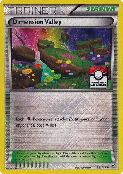 PR: Dimension Valley - 93/119 (Pokemon League) (Reverse Holofoil)