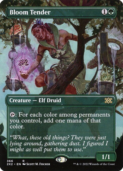 2X2: Bloom Tender (Borderless) (Foil)
