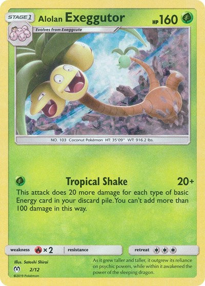 MCD19: Alolan Exeggutor - 2/12 (Holofoil)