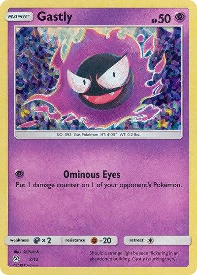 MCD19: Gastly - 7/12 (Holofoil)