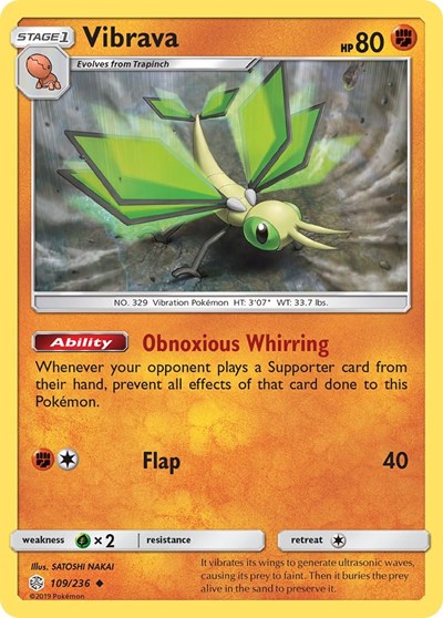 SM12: Vibrava (Reverse Holofoil)