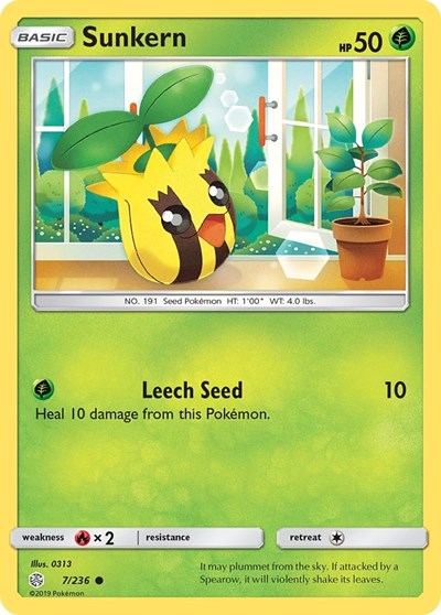 SM12: Sunkern (Reverse Holofoil)