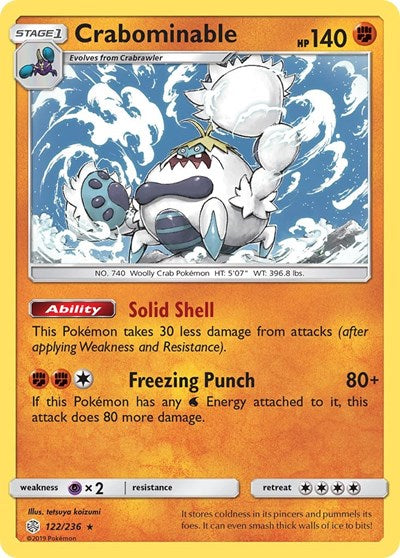 SM12: Crabominable (Reverse Holofoil)