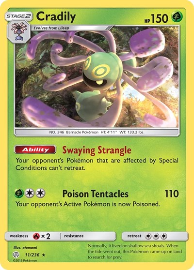 SM12: Cradily (Reverse Holofoil)