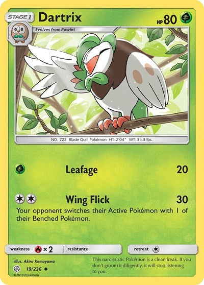 SM12: Dartrix (Reverse Holofoil)