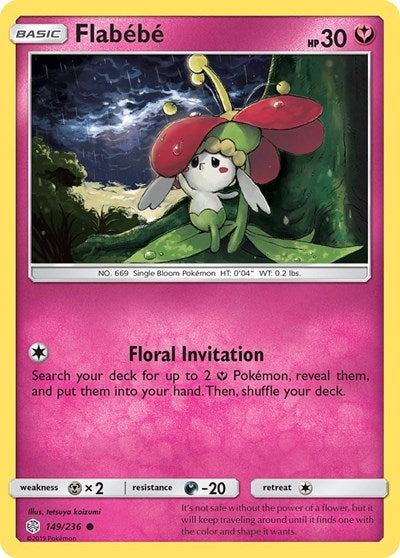 SM12: Flabebe - 149/236 (Reverse Holofoil)