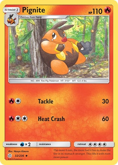 SM12: Pignite (Reverse Holofoil)
