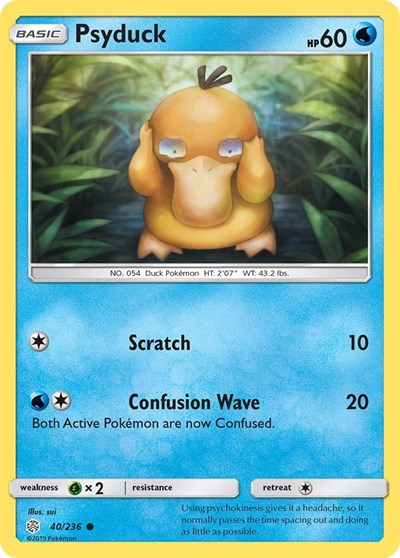 SM12: Psyduck (Reverse Holofoil)