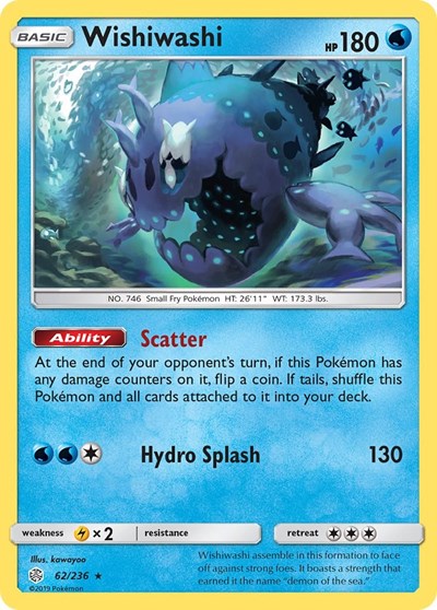 SM12: Wishiwashi (Reverse Holofoil)