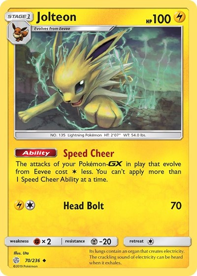 SM12: Jolteon (Reverse Holofoil)