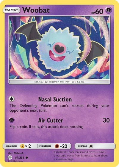 SM12: Woobat (Reverse Holofoil)