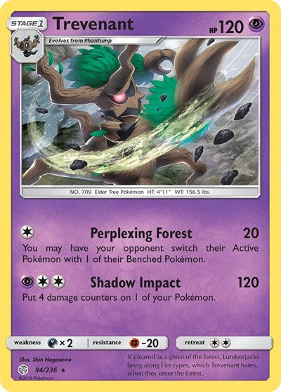 SM12: Trevenant (Reverse Holofoil)
