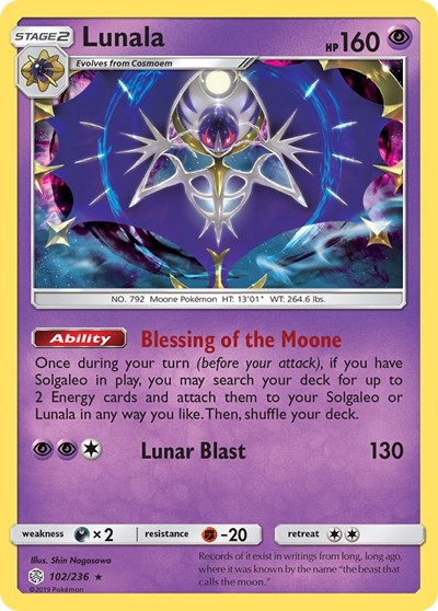 SM12: Lunala (Reverse Holofoil)