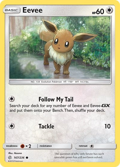 SM12: Eevee - 167/236 (Reverse Holofoil)