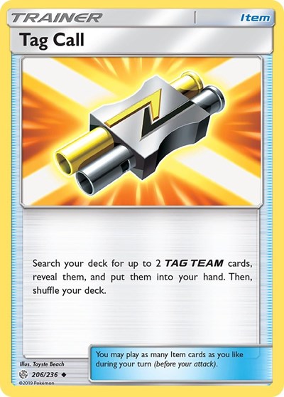 SM12: Tag Call (Reverse Holofoil)