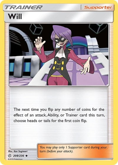 SM12: Will (Reverse Holofoil)