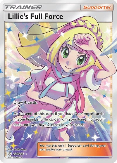SM12: Lillie's Full Force (Full Art) (Holofoil)