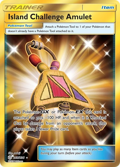 SM12: Island Challenge Amulet (Secret) (Holofoil)