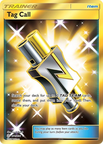 SM12: Tag Call (Secret) (Holofoil)
