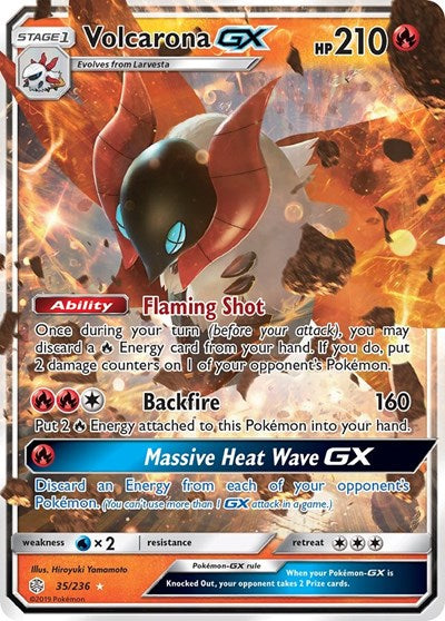SM12: Volcarona GX (Holofoil)