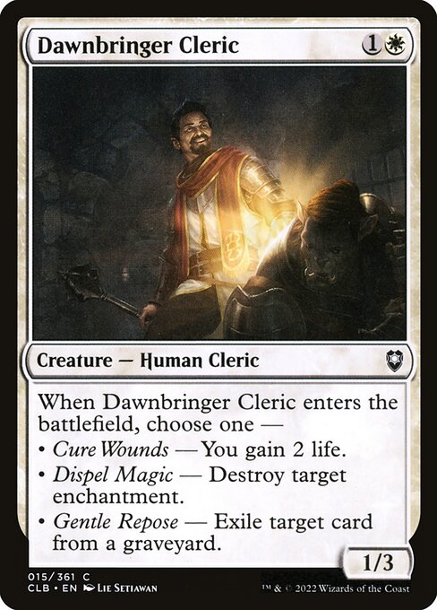 CLB: Dawnbringer Cleric