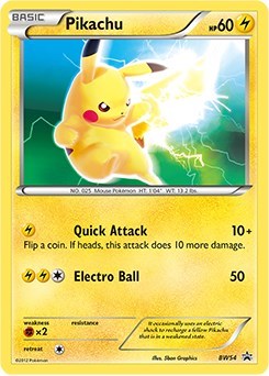 PR: Pikachu - BW54