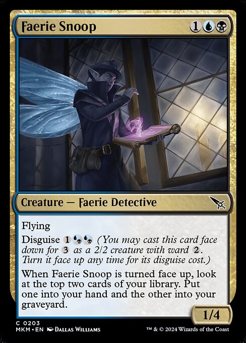 MKM: Faerie Snoop (Foil)