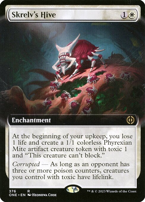 ONE: Skrelv's Hive (Extended Art) (Foil)