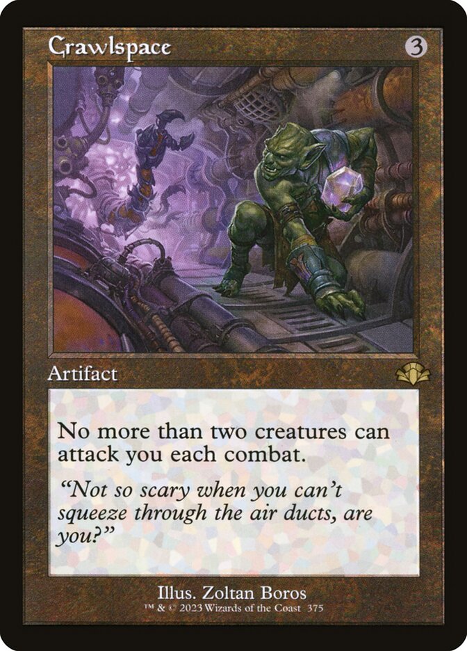 Crawlspace (Retro Frame) [Foil] :: DMR