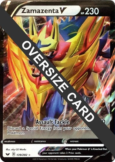 PR: Zamazenta V - 139/202 (Holofoil)