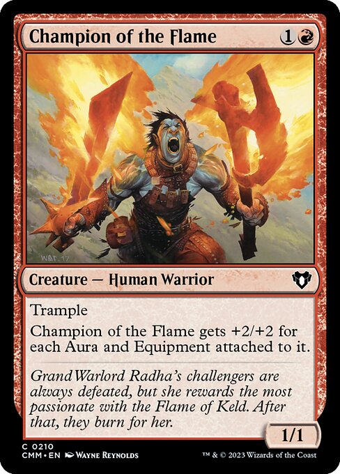 CMM: Champion of the Flame (Foil)