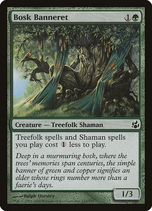 MOR: Bosk Banneret (Foil)