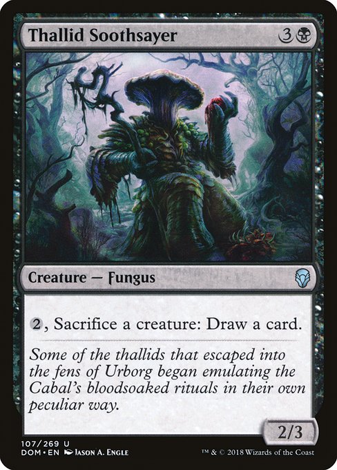 DOM: Thallid Soothsayer (Foil)
