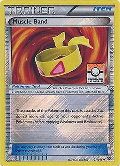 PR: Muscle Band - 121/146 - (Pokemon League) (Reverse Holofoil)