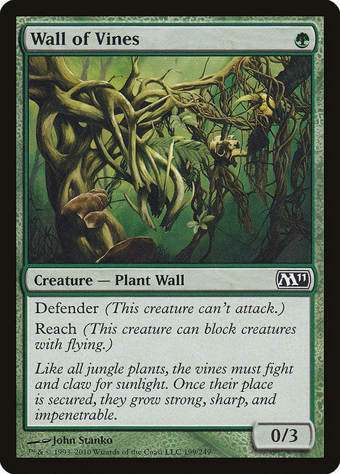 M11: Wall of Vines (Foil)