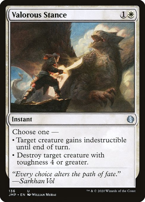 JMP: Valorous Stance