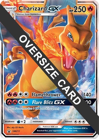 PR: Charizard GX - SM211 (SM Black Star Promo) (Holofoil)