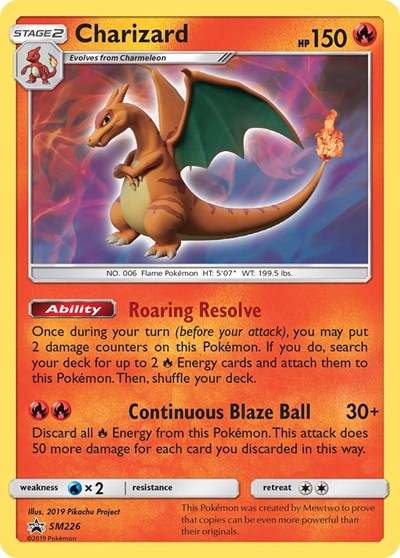 SMP: Charizard - SM226 (Holofoil)