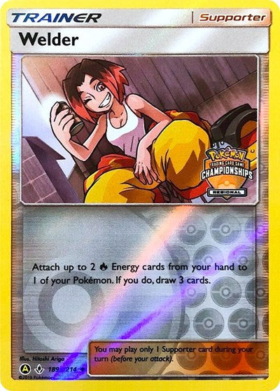PR: Welder - 189a/214 (Regional Championships) (Reverse Holofoil)