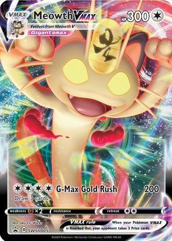 SWSD: Meowth VMAX - SWSH005 (Holofoil)